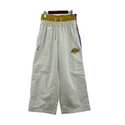 AMBUSH パンツ ×LAKERS レイヤードナイロンパンツ 白