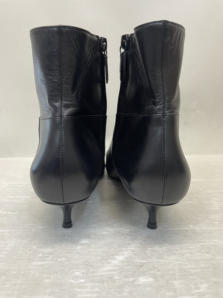 BALENCIAGA ポインテッドトゥ アンクルショーツブーツ 40 1/2 黒