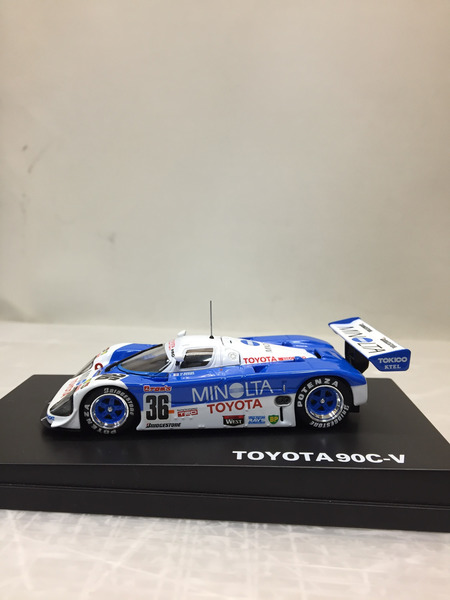 Qモデル トムス特注 1/43 トヨタ90C-V #36