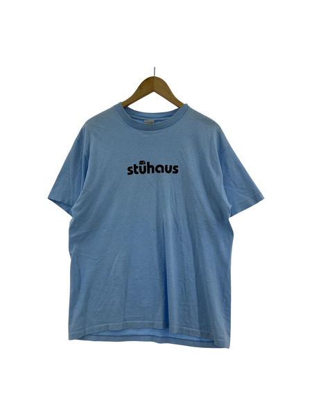 STUSSY stuhaus プリントTee/90s/L