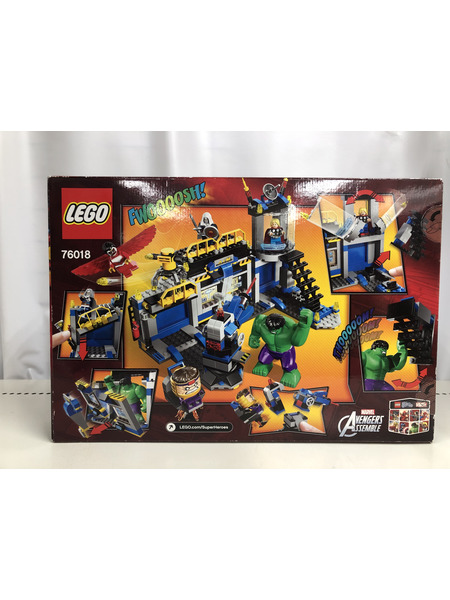 LEGO マーベル ハルクのラボスマッシュ 76018 Hulk Lab Smash