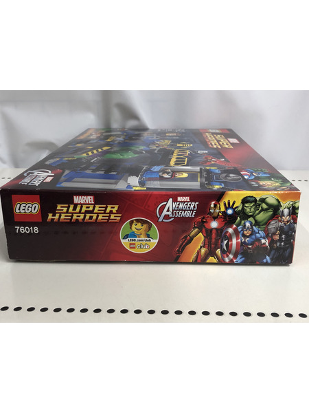 LEGO マーベル ハルクのラボスマッシュ 76018 Hulk Lab Smash