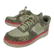 NIKE スニーカー AIR FORCE 1 Snake スキン(25㎝)