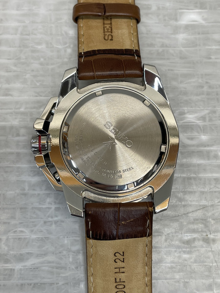 SEIKO PROSPEX アビエーション クロノグラフ ソーラー腕時計 V175-0CL0