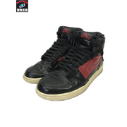 NIKE/AIR JORDAN 1 RETRO HIGH OG DEFIANT/BQ6682-006/26.5cm/黒/赤/ナイキ/スニーカー