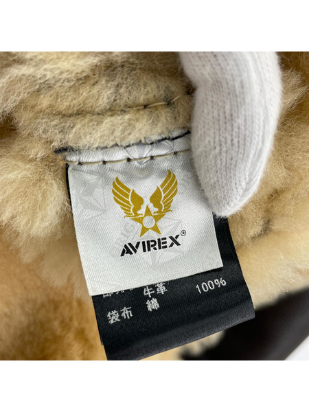 AVIREX ジャケット USA製 TYPE B-6 ムートンジャケット 38