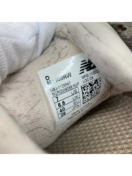 NEW BALANCE スニーカー M1906RW ローカットスニーカー(25.0cm)Gold