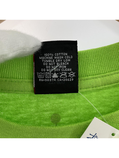 STUSSY　BOOK WORM Tシャツ　グリーン　XL[値下]