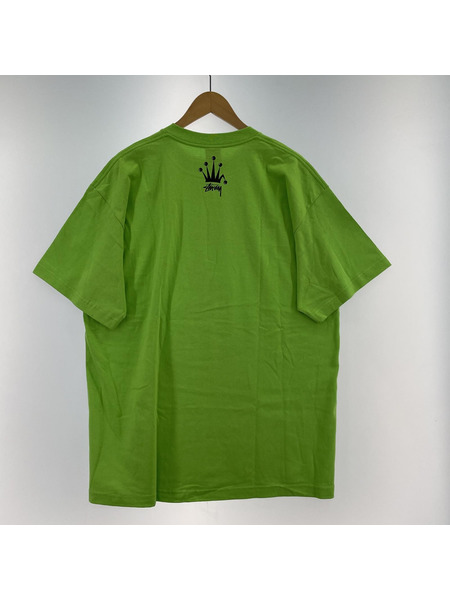 STUSSY　BOOK WORM Tシャツ　グリーン　XL[値下]