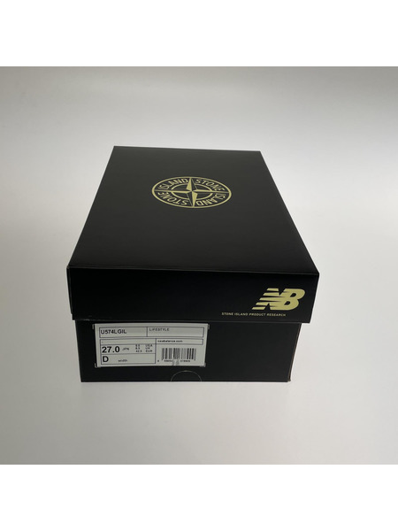 NEW BALANCE×STONE ISLAND U574LGIL Legacy Green Clay 27.0cm