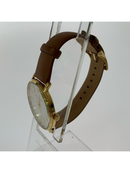 MICHAEL KORS レディース時計 レザーベルト/ゴールドカラー