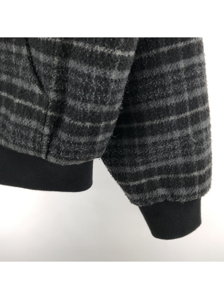 Supreme 23AW PLAID WOOL HOODED WORK JACKET M