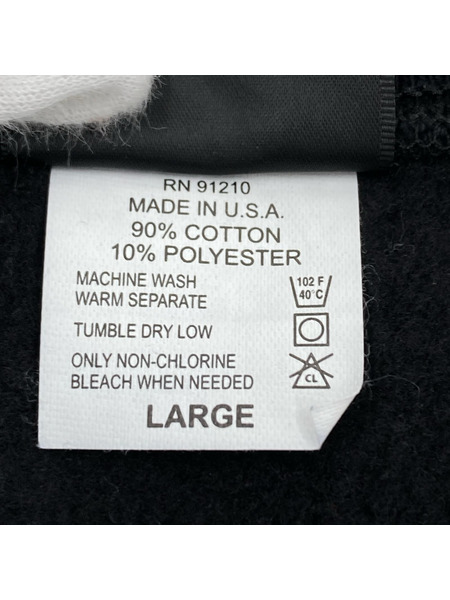 CAMBER スウェット・トレーナー クルーネック裏起毛スウェット L ブラック