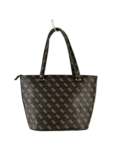 GUESS トートバッグ 総柄トートバッグ BRW