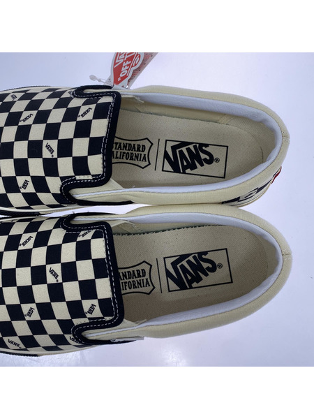 VANS×STANDARD CALIFORNIA 23SS SLIP ON V98CF SD 白/黒 25.0