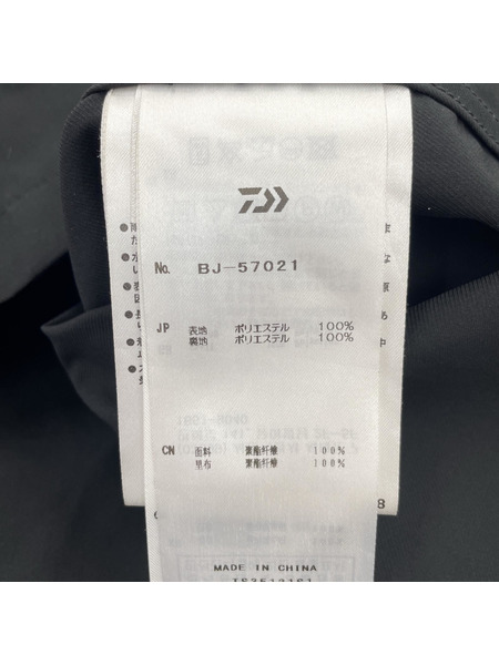 DAIWA PIER39 21SS TECH ANGLER S/Sシャツ M ブラック