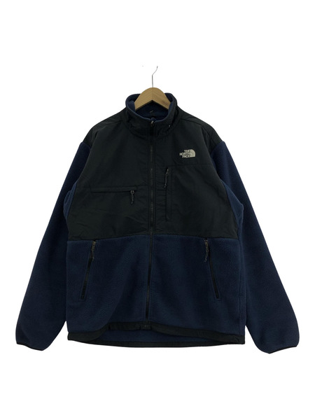 old the north face denali jacket ネイビー L[値下]