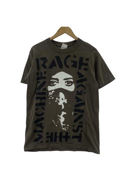 半袖Tシャツ・カットソー RATM 00s バンドTシャツ 緑 (S)