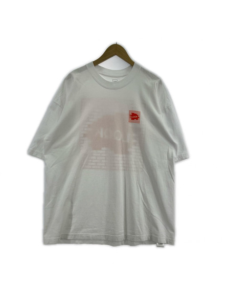 半袖Tシャツ・カットソー LQQK S/S PRINT TEE WHITE