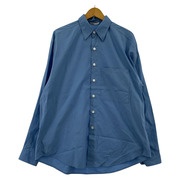 AURALEE WASHED FINX TWILL BIG SHIRT 3