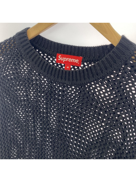 Supreme L/S Open Knit Small Box Sweater XL