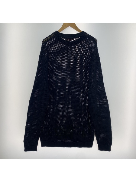 Supreme L/S Open Knit Small Box Sweater XL