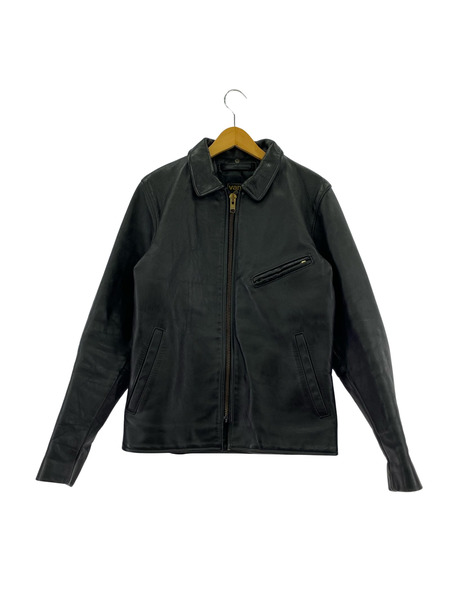 VANSON CALEE 襟付キシングルライダースジャケット (36)