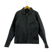 VANSON CALEE 襟付キシングルライダースジャケット (36)