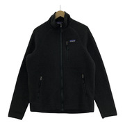 patagonia fleece jacket zipper 黒 M