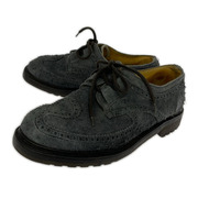 GEORGE COX シューズ ギリーシューズ (UK7 25.5cm) ネイビーグレー系