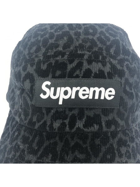 Supreme 23AW Leopard Corduroy Camp Cap レオパードコーデュロイキャップ