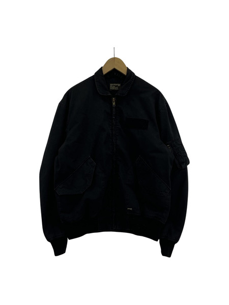 STUSSY　AUTHENTIC GEAR フライトジャケット（S）黒