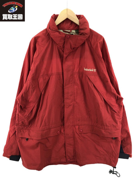 OLD Timberland WEATHERGEAR マウンテンパーカー (XL) 赤｜商品番号