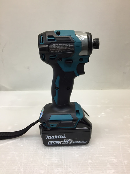 makita 充電式インパクトドライバ 18V TD173DRGX