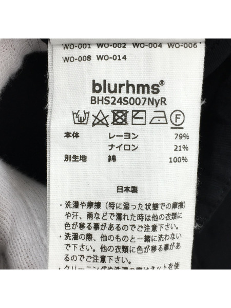 blurhms パンツ 24SS Side Seamless 4P Pants 3 ブラック