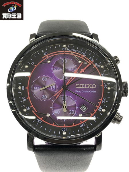 SEIKO Fate Grand Order スカサハモデル クロノグラフ クォーツ腕時計