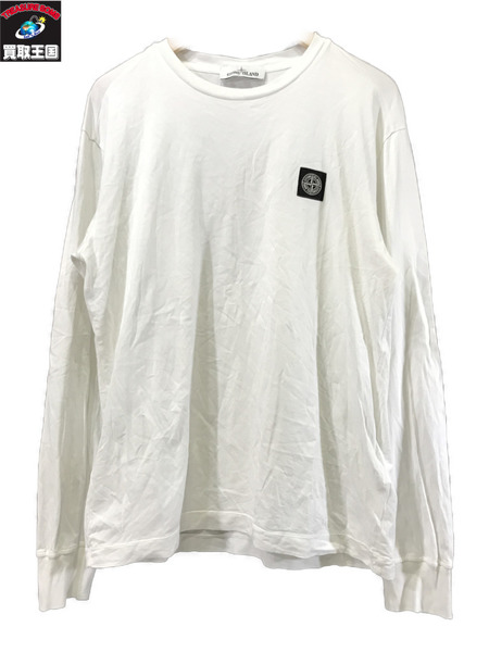 STONE ISLAND  22SS Long Sleeve Patch T-Shirt L