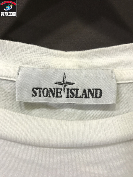 STONE ISLAND  22SS Long Sleeve Patch T-Shirt L
