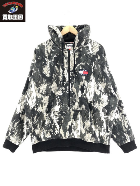 TOMMY JEANS フリースジップパーカー M[値下]