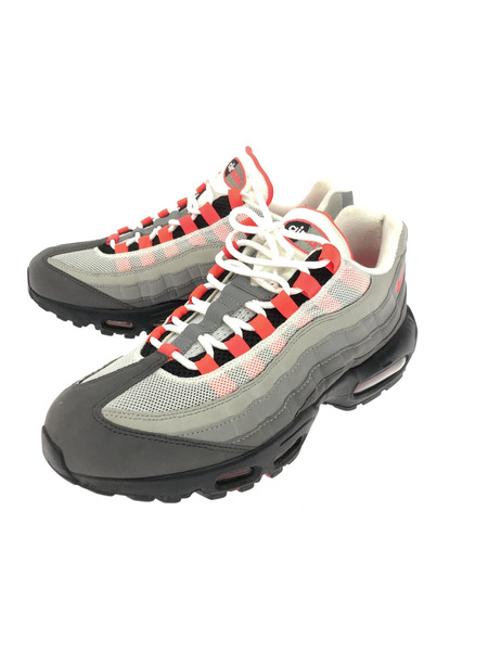 NIKE　Air Max 95 OG White/Solar Red(27.5cm)