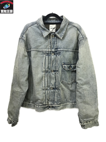 BOW WOW デニムジャケット BLANKET LINED DENIM JK AGING (XL)