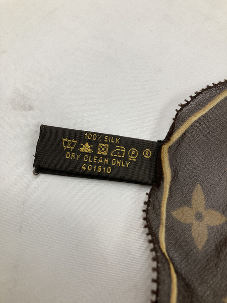LV モノグラム×レオパード スカーフ/