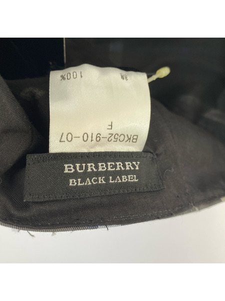 BURBERRY BLACK LABEL キャスケット・ハンチング キャスケット/チェック[値下]