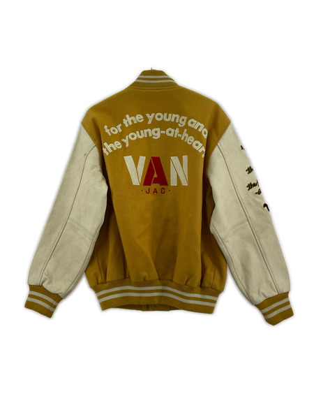 VAN JAC ジャケット スタジャン 黄 (L)