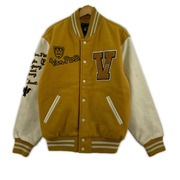 VAN JAC ジャケット スタジャン 黄 (L)