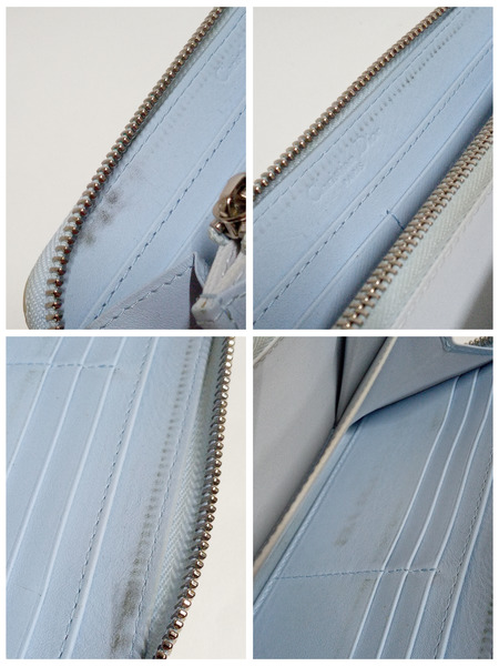 Dior/エナメル パテント 長財布