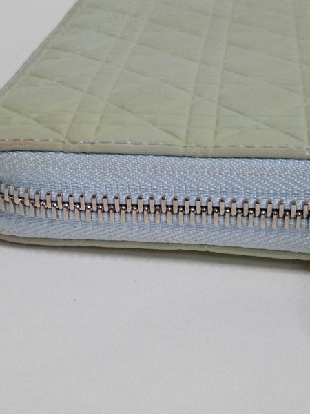 Dior/エナメル パテント 長財布