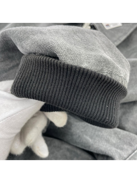 HUF デニムジャケット HEMP FOLD COLLAR ZIP JACKET