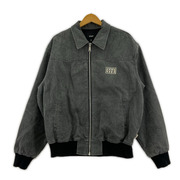 HUF デニムジャケット HEMP FOLD COLLAR ZIP JACKET