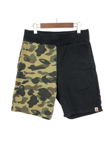 A BATHING APE SHARK SWEAT SHORTS シャーク スウェットショーツ sizeM[値下]